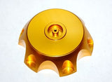 GOLD Alloy Gas Fuel Petrol Tank Cap + Breather 110cc 125cc PIT Trail Dirt Bike