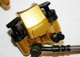 Hydraulic Twin Disc Brake Calipers System + Pads 110cc 125cc Quad Dirt Bike ATV