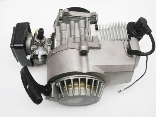 6 Teeth 49cc 2 Stroke Pull Start Engine Motor Mini Dirt Pocket ATV Quad Bike PIT