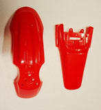 RED Plastics Guard Fairing Fender Kit CRF50 110cc 125cc PIT PRO Trail Dirt Bike