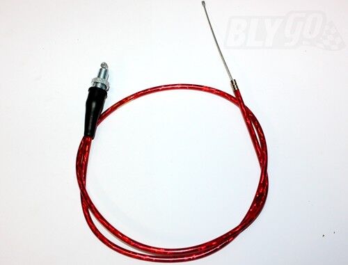 RED 960mm 120mm Twist Throttle Cable 110cc 125cc PIT PRO TRAIL QUAD DIRT BIKE