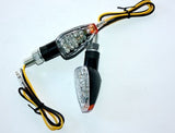 BLACK 12V LED REC REG Indicator Turn Signal Light PIT Dirt Motorcycle Bike MX