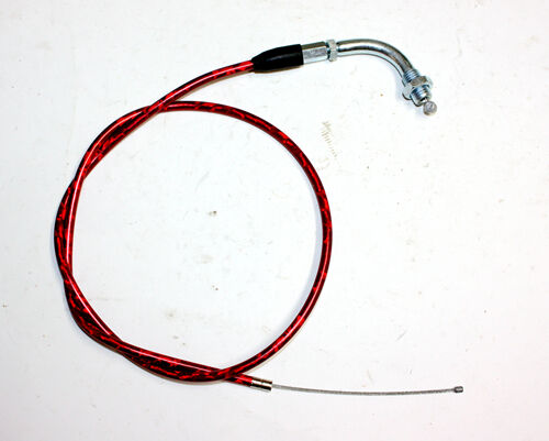 RED 860mm 105mm Twist Throttle Cable 110cc 125cc 150cc PIT PRO TRAIL DIRT BIKE