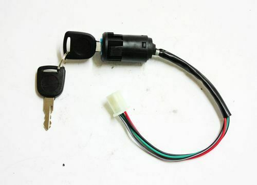 4 Wire Ignition Key Barrel Switch 50cc 110cc 125cc 150cc PIT Quad Dirt Bike ATV