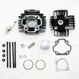 Rebuild Head Bore Barrel Cylinder Piston Rings Kit Set YAMAHA PW50 PY50 PEEWEE50