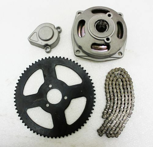 7T Clutch Drum Bell Housing +25H Chain +Sprocket 49cc Pocket Quad Dirt Bike ATV