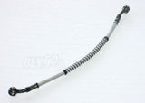 10mm 320mm braided Hydraulic Oil Cooler Brake Cable Hose Line PIT Dirt Bike ATV