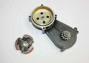 Clutch Drum Housing Gear Box + Clutch 47 49cc Mini Pocket Quad Dirt Bike ATV