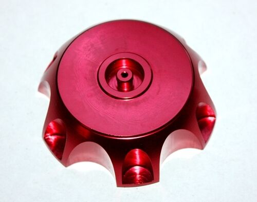 RED Alloy Gas Fuel Petrol Tank Cap + Breather 110cc 125cc PIT Trail Dirt Bike