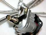 Hydraulic Disc Brake Calipers Pad System 150cc 250cc Quad Dirt Bike Dune Buggy