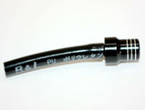 BLACK Gas Fuel Petrol Tank Cap Breather Hose PIT PRO Trail Quad Dirt Bike ATV