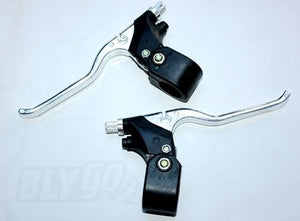 Pair Cable Brake Lever Handle Mini PIT Pocket Rocket Quad Dirt Scooter Bike ATV
